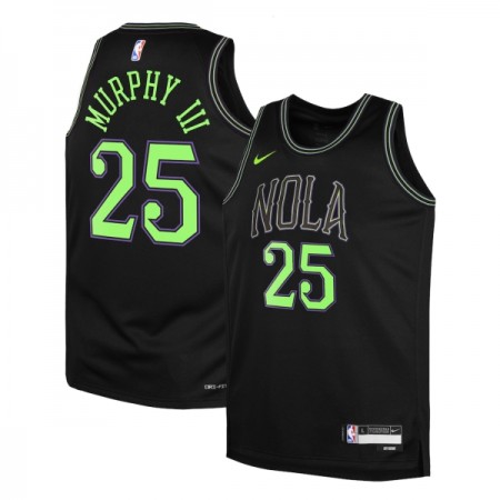 Maillot Homme New Orleans Pelicans Trey Murphy III 2025-26 Nike City Edition Noir Swingman Maillot Homme New Orleans Pelicans Trey Murphy III 2025-26 Nike City Edition Noir Swingman